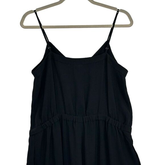 Madewell Faux Wrap Cami Jumpsuit in Black | Size L - Picture 10 of 11